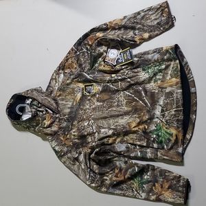 Realtree Camo hoodie with attached face mask
